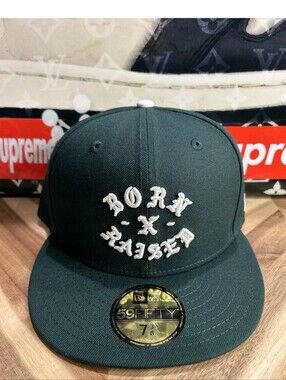 Born & Raised Fitted 7 3/4 Green New Era